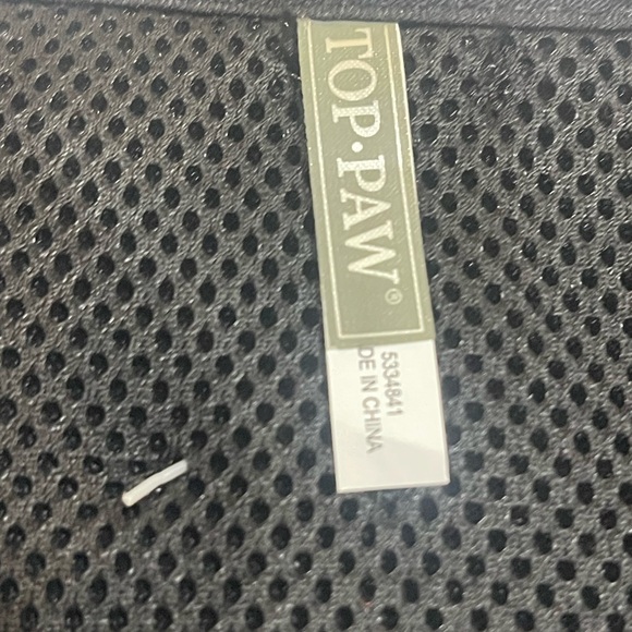 Top Paw Black and White Adjustable Dog Harness - Picture 6 of 6